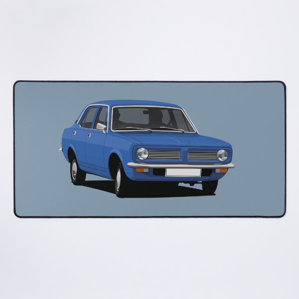 Artikelvorschau, Legendärer Morris Marina Sedan – blau entworfen und verkauft von knappidesign.