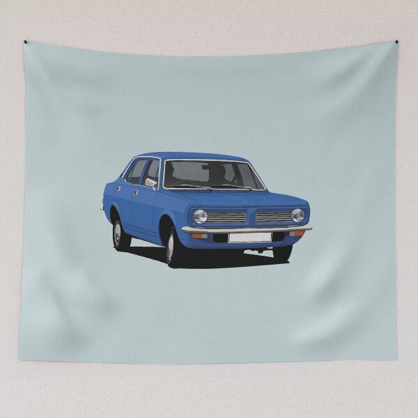 Item preview, Legendary Morris Marina Sedan - blue designed and sold by knappidesign.