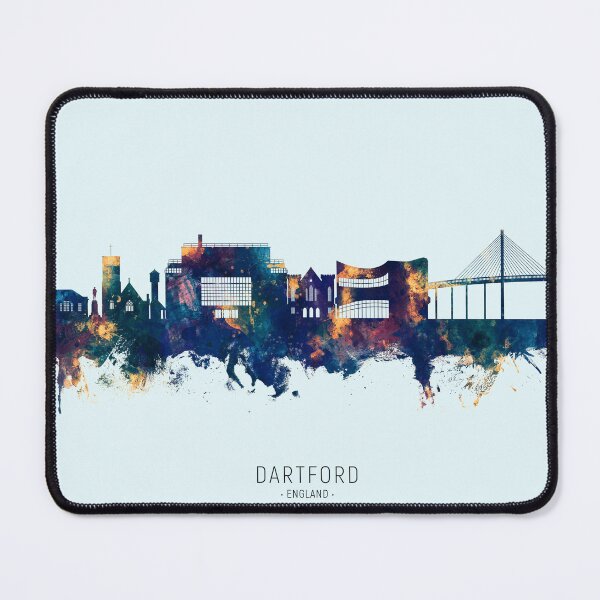 Item preview, Dartford England Skyline designed and sold by ArtPrints.