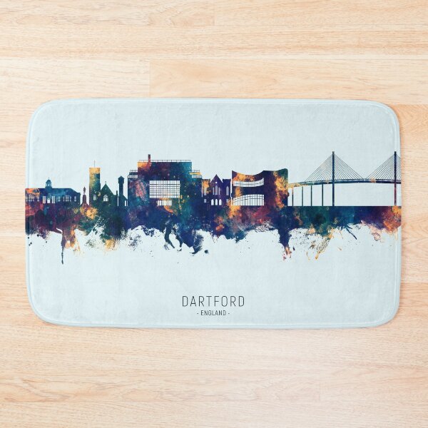 Item preview, Dartford England Skyline designed and sold by ArtPrints.