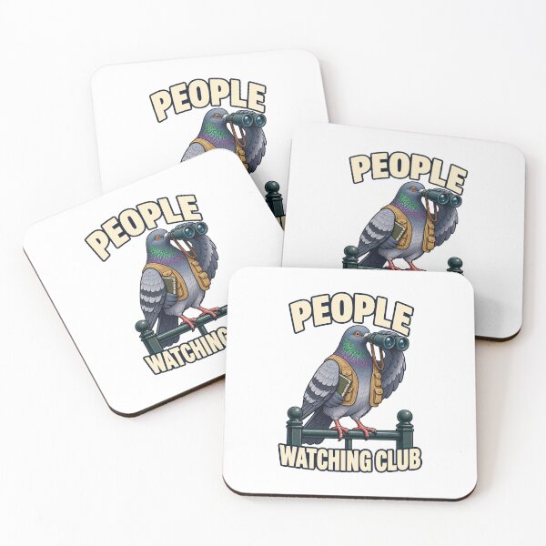 Item preview, Birdwatching Pigeon – People Watching Club designed and sold by SAS-Designer.