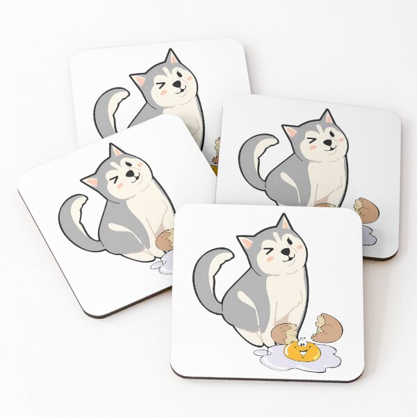 Item preview, Dog In The Egg Cute Dog In The Egg Sticker designed and sold by odongs.