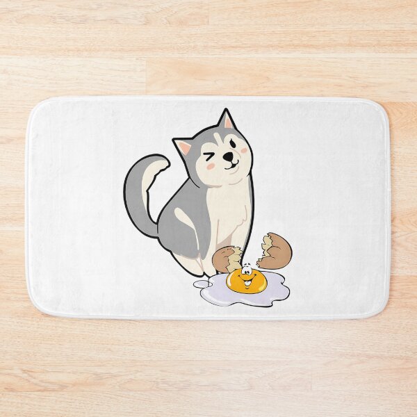Item preview, Dog In The Egg Cute Dog In The Egg Sticker designed and sold by odongs.