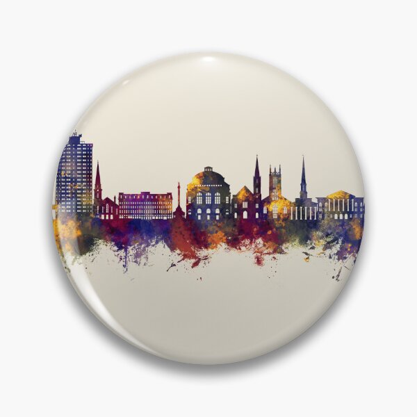 Item preview, Troy New York Skyline designed and sold by ArtPrints.