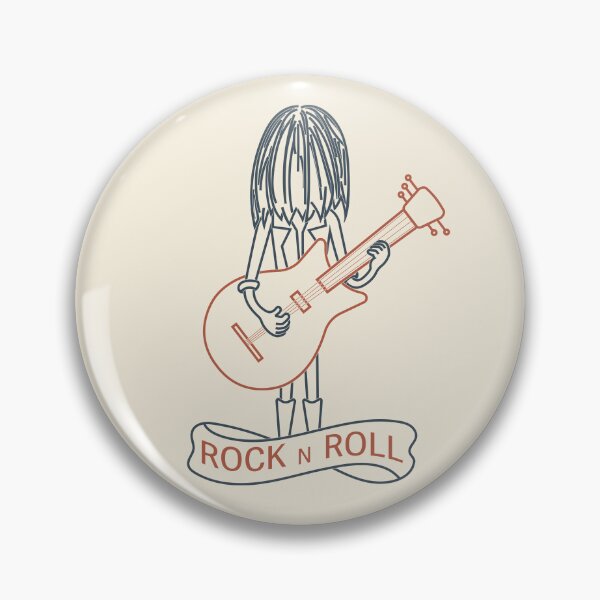 Item preview, Retro Quirky Indie Rock Musician. Funny Rock N Roll Guitarist designed and sold by AnnaDesertArt.