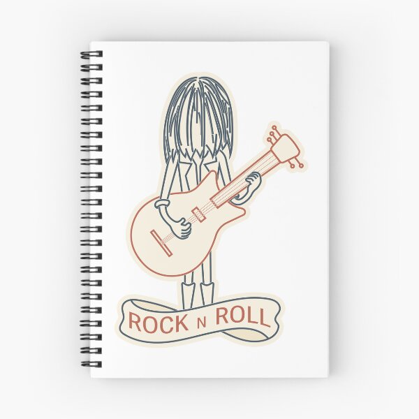Item preview, Retro Quirky Indie Rock Musician. Funny Rock N Roll Guitarist designed and sold by AnnaDesertArt.
