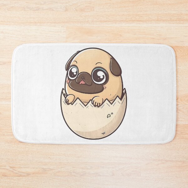 Item preview, Dog In The Egg Cute Easter Pug Kawaii Dog Pug In The Egg Easter Eggdog Gift designed and sold by odongs.