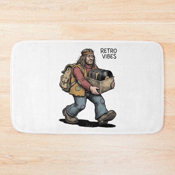 Item preview, Crate Digger: Vintage Vinyl Underground Comix Art designed and sold by FreiherrPK.