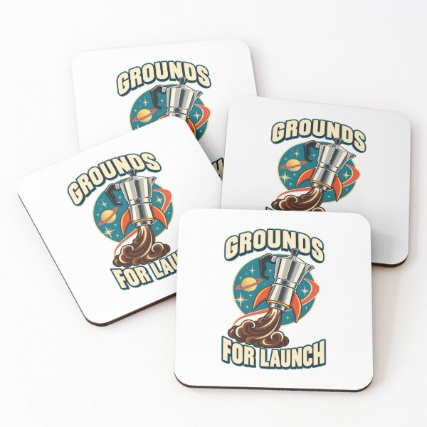 Item preview, Moka Pot Rocket – Grounds for Launch designed and sold by SAS-Designer.