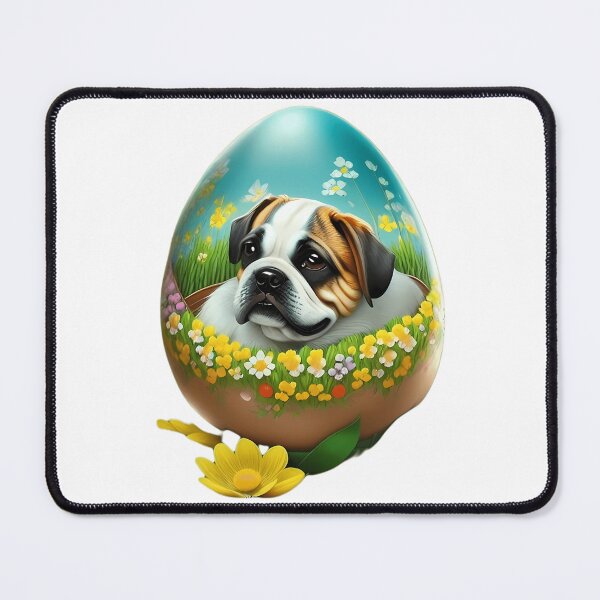Item preview, Dog In The Egg Cute Flowers designed and sold by odongs.