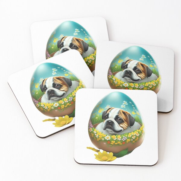 Item preview, Dog In The Egg Cute Flowers designed and sold by odongs.