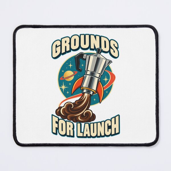 Item preview, Moka Pot Rocket – Grounds for Launch designed and sold by SAS-Designer.
