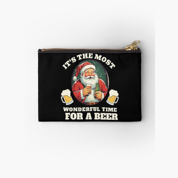 Item preview, Wonderful Time For A Beer Santa Claus designed and sold by SAIMENEZ.