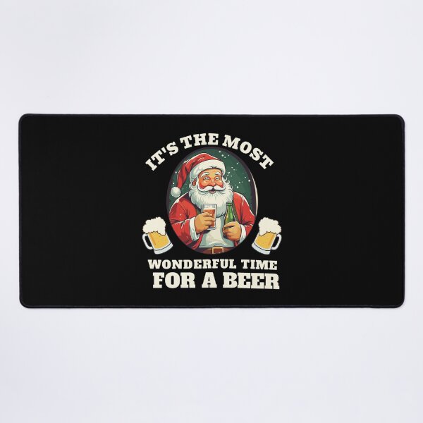 Item preview, Wonderful Time For A Beer Santa Claus designed and sold by SAIMENEZ.