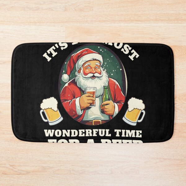 Item preview, Wonderful Time For A Beer Santa Claus designed and sold by SAIMENEZ.