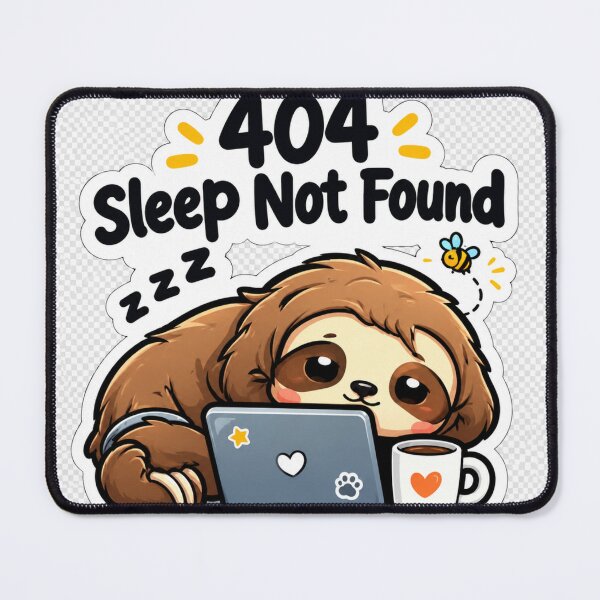 Item preview, 404 Sleep Not Found designed and sold by Kushwaha18.
