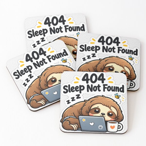 Item preview, 404 Sleep Not Found designed and sold by Kushwaha18.