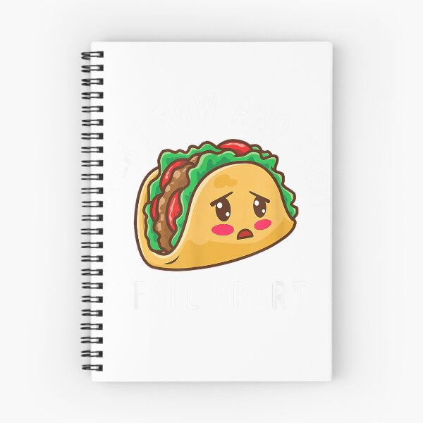 Item preview, Every Now And Then I Fall Apart - Taco Lover Mexican Food T-Shirt designed and sold by Badriiiii.