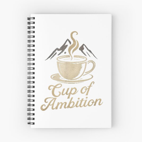 Item preview, Cup of Ambition Vintage Coffee Lovers Humor T-Shirt designed and sold by gidget-gadget.