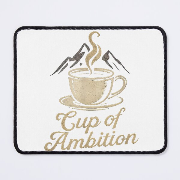 Item preview, Cup of Ambition Vintage Coffee Lovers Humor T-Shirt designed and sold by gidget-gadget.