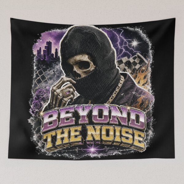 Item preview, Beyond The Noise Skull Mask Urban Grunge designed and sold by Yellowriversss.