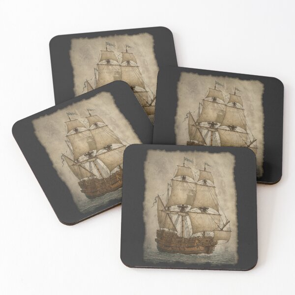 Item preview, Portuguese Nau: Age of Discovery Renaissance Carrack Art designed and sold by FreiherrPK.