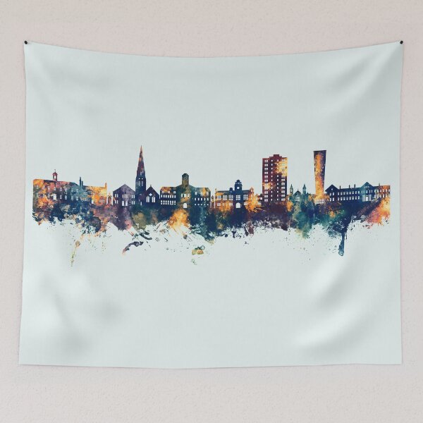 Item preview, Jarrow England Skyline designed and sold by ArtPrints.