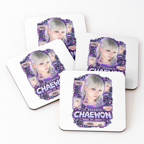 Item preview, Kim Chaewon Made My Night Neon Digital Game UI Fan Art designed and sold by Valereekmerch.