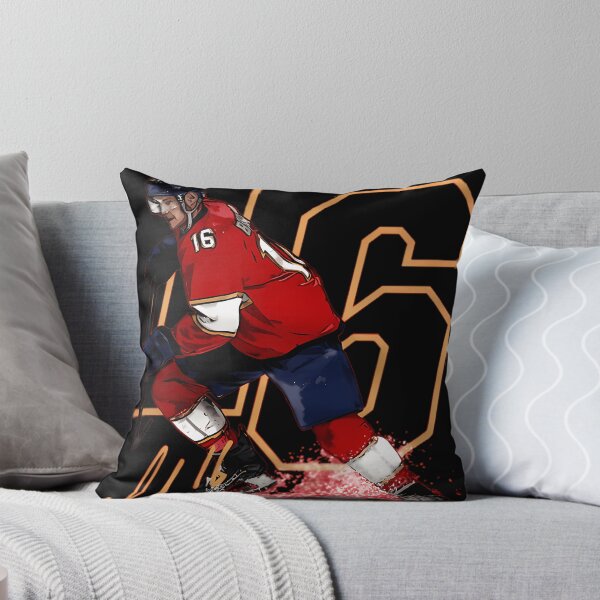Item preview, Depicting Aleksander Barkov Skating With Stick In Red Florida  designed and sold by ZhengGamerMerch.