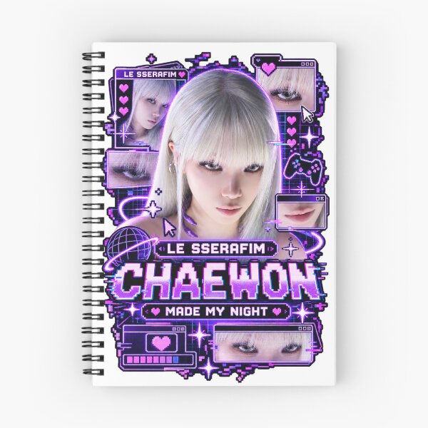 Item preview, LE SSERAFIM Chaewon Made My Night Cyberpunk Aesthetic Goods designed and sold by Valereekmerch.