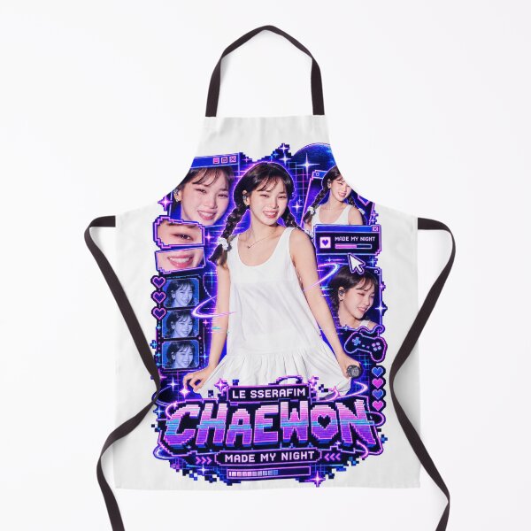Item preview, Chaewon Made My Night Futuristic Interface Kpop Fanmade Art designed and sold by Valereekmerch.