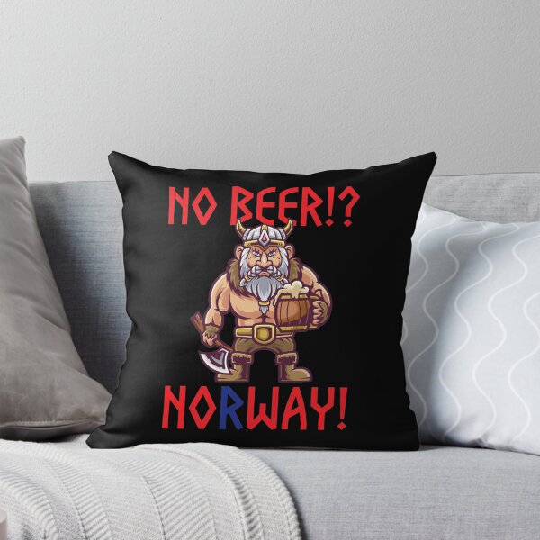 Item preview, No Beer No Way Viking Humor Design designed and sold by SAIMENEZ.
