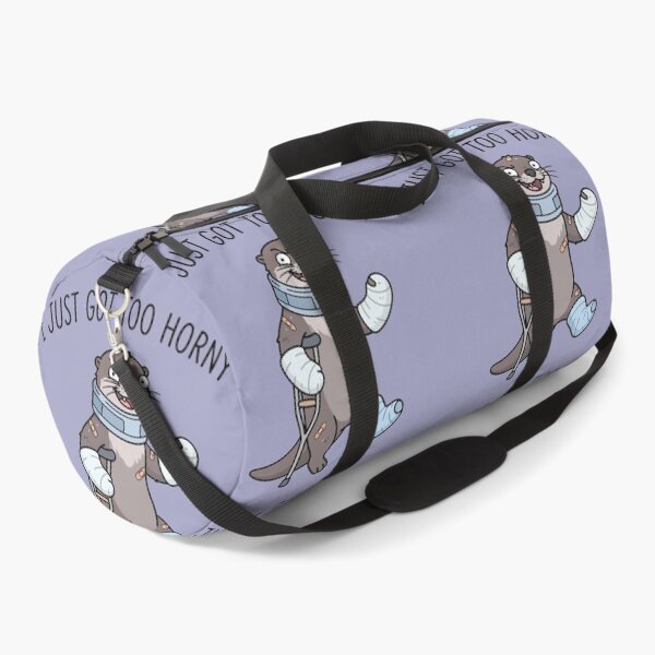 Item preview, I Just Got Too Horny Injured Otter Funny Adult Humor designed and sold by Amir Faysal.
