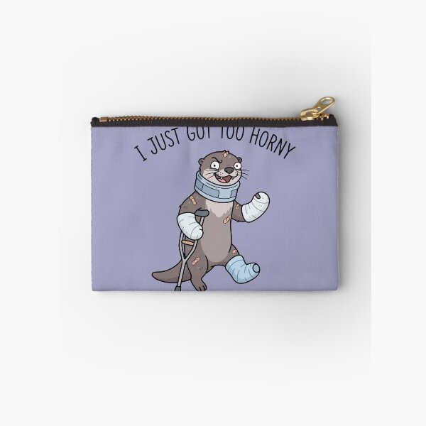 Item preview, I Just Got Too Horny Injured Otter Funny Adult Humor designed and sold by Amir Faysal.