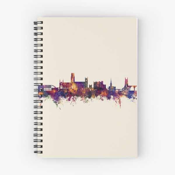 Item preview, Durham England Skyline Cityscape designed and sold by ArtPrints.