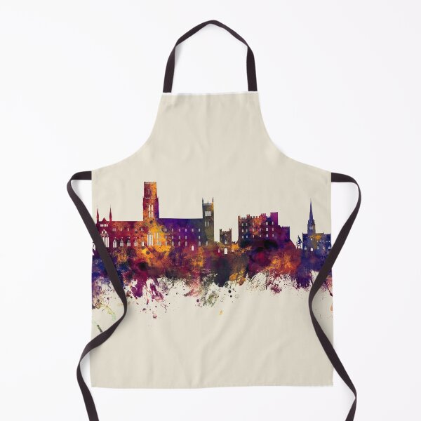 Item preview, Durham England Skyline Cityscape designed and sold by ArtPrints.