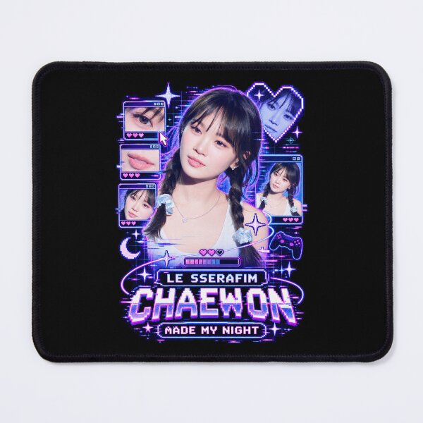 Item preview, Kim Chaewon LE SSERAFIM Made My Night Neon Gamer Graphic designed and sold by Valereekmerch.
