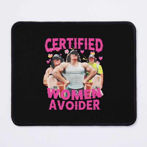Item preview, Certified Women Avoider Gym Meme designed and sold by HENRITCHELL.