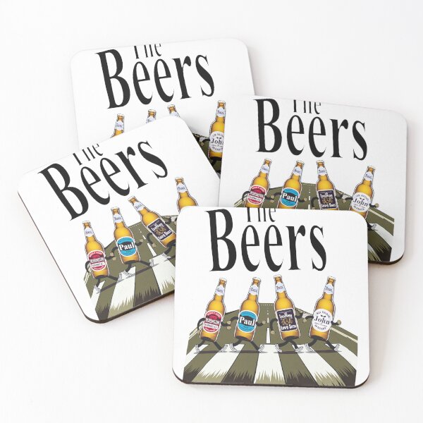 Item preview, The Beers Abbey Road Parody Music Lovers designed and sold by SAIMENEZ.