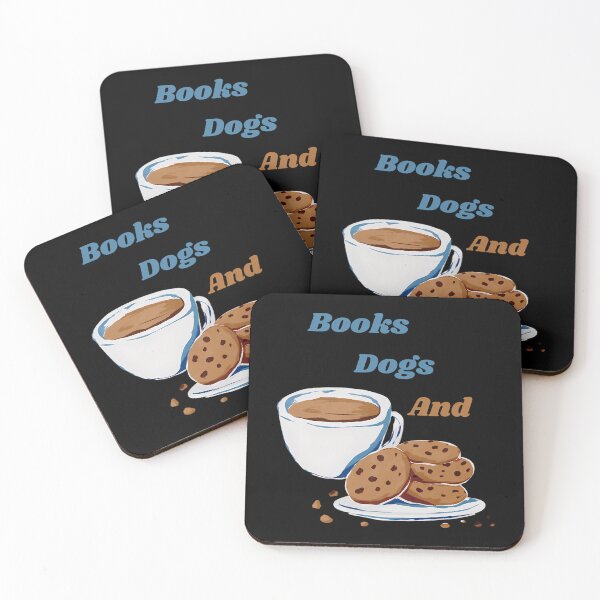 Item preview, Books And Coffee And Dogs And Social Justice designed and sold by teeashirtsb.