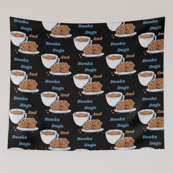 Item preview, Books And Coffee And Dogs And Social Justice designed and sold by teeashirtsb.