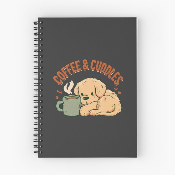 Item preview, Coffee & Cuddles Puppy Dog Lover Cozy Mug Design designed and sold by NicolasGlowArt.