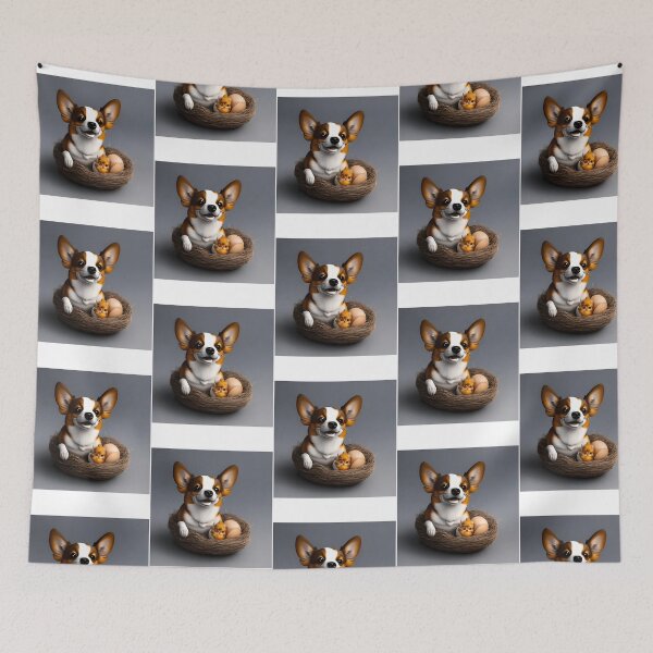 Item preview, Dog In The Egg Cute Funny Easter Celebration Easter Egg  designed and sold by odongs.