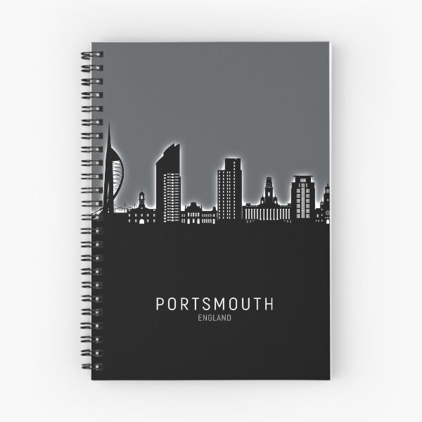 Item preview, Portsmouth England Skyline designed and sold by ArtPrints.