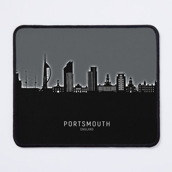 Item preview, Portsmouth England Skyline designed and sold by ArtPrints.
