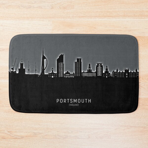 Item preview, Portsmouth England Skyline designed and sold by ArtPrints.
