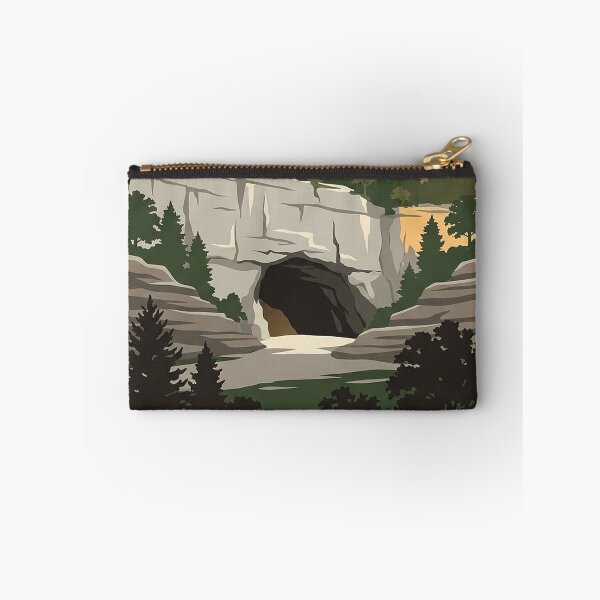 Item preview, Rickwood Caverns State Park Alabama Cave Entrance Sticker designed and sold by DetourDgn.