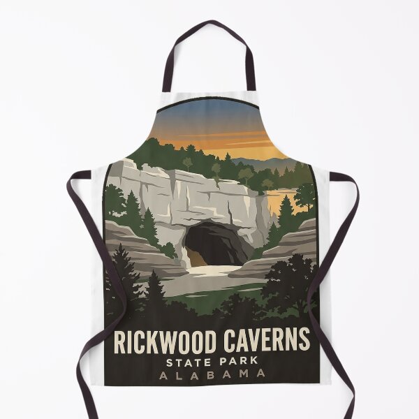 Item preview, Rickwood Caverns State Park Alabama Cave Entrance Sticker designed and sold by DetourDgn.