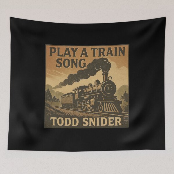 Item preview, Play A Train Song  Locomotive Art designed and sold by HENRITCHELL.