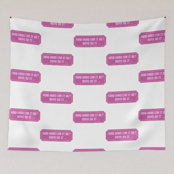 Item preview, How Hard Can It Be Boys Do It ... designed and sold by raaxeyaha.